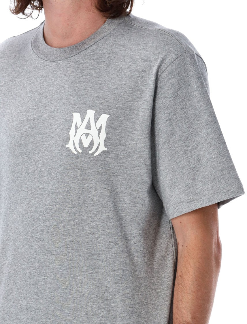Amiri Heathered Grey Ma Core Logo T-Shirt