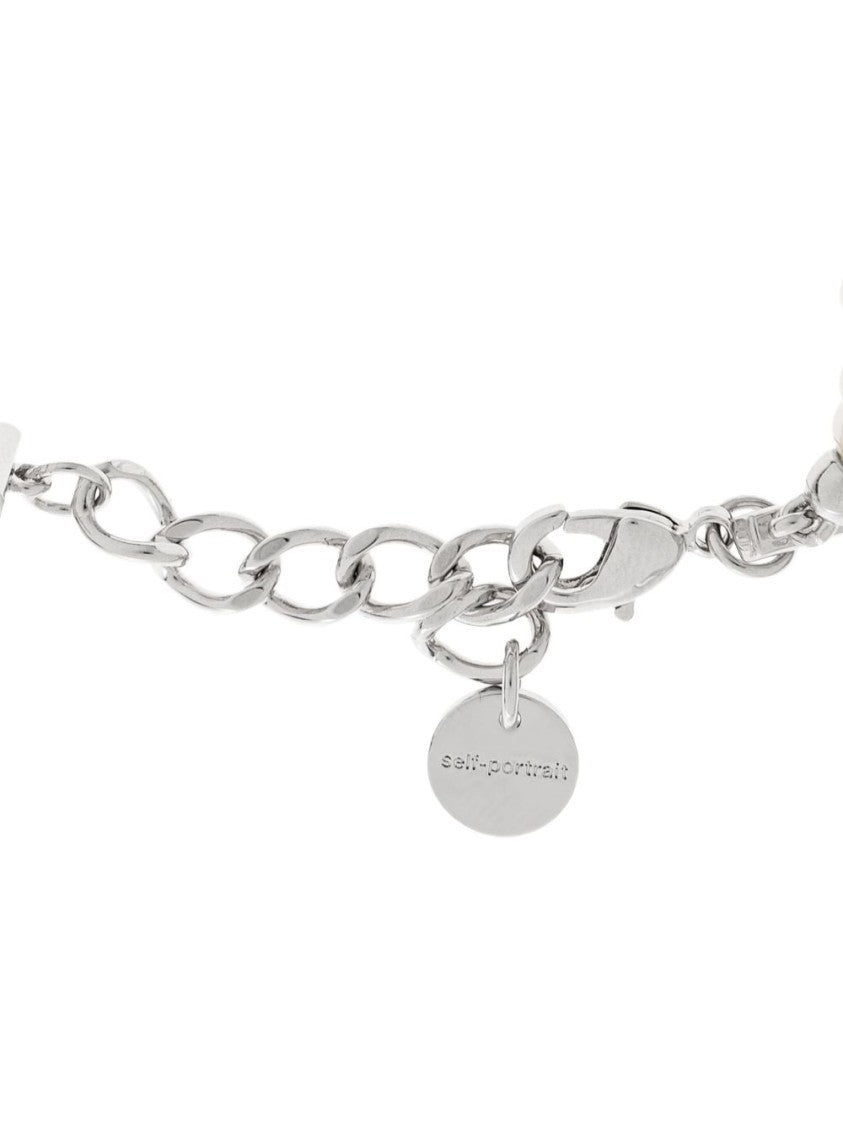 Self-Portrait Double Strand Pearl Bracelet