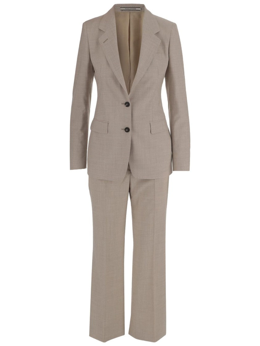 Tagliatore Virgin Wool And Silk Suit