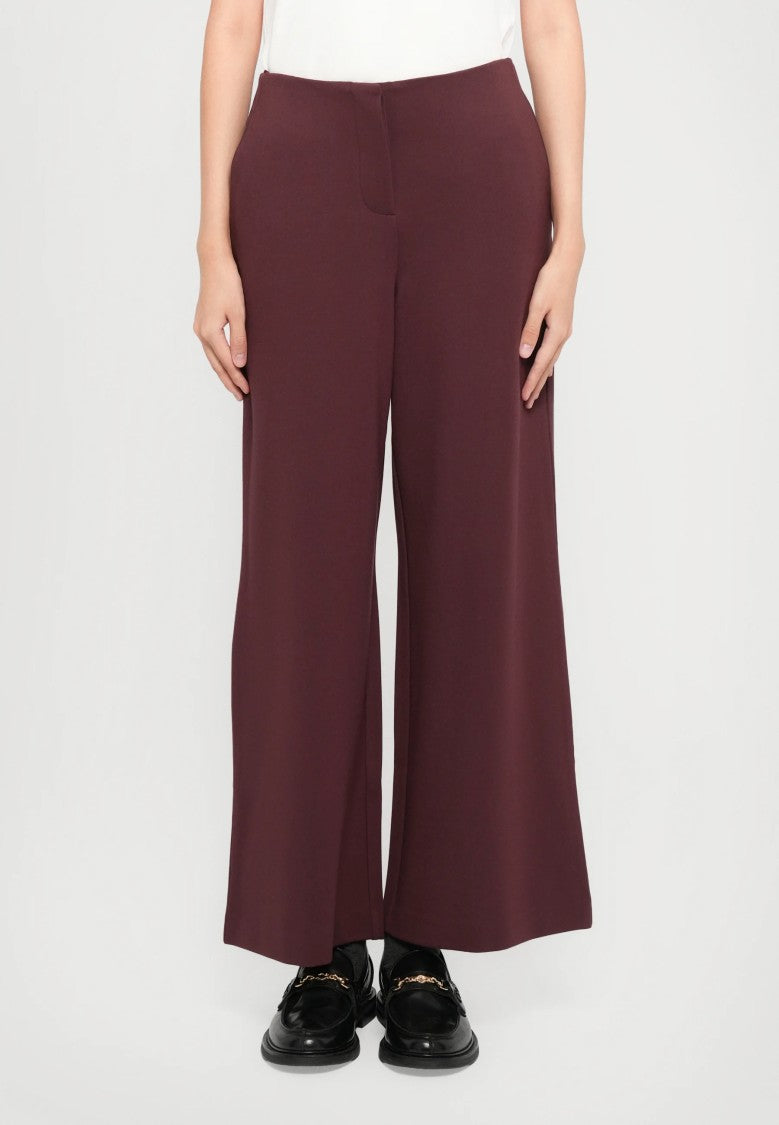 Max Mara Wide-Leg Pants With Smooth Front
