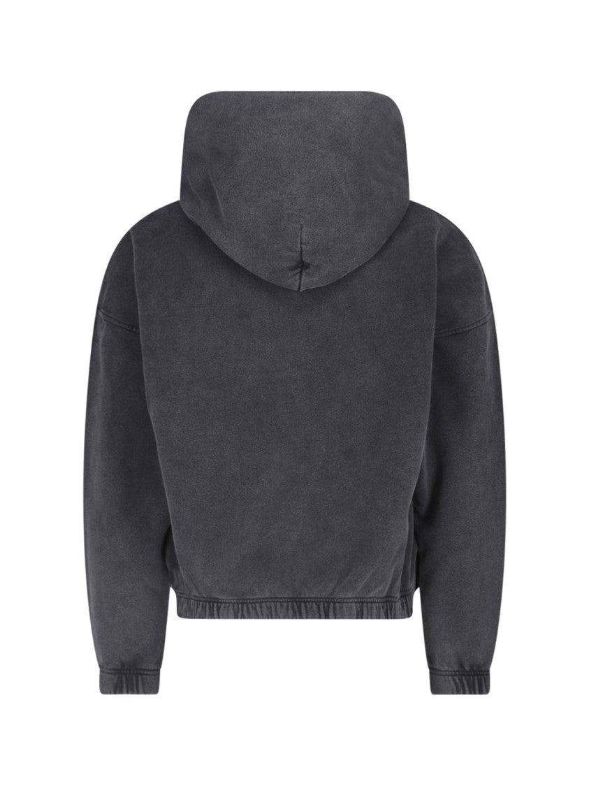 Satisfy Black Softcell™ Cotton Hooded Sweatshirt