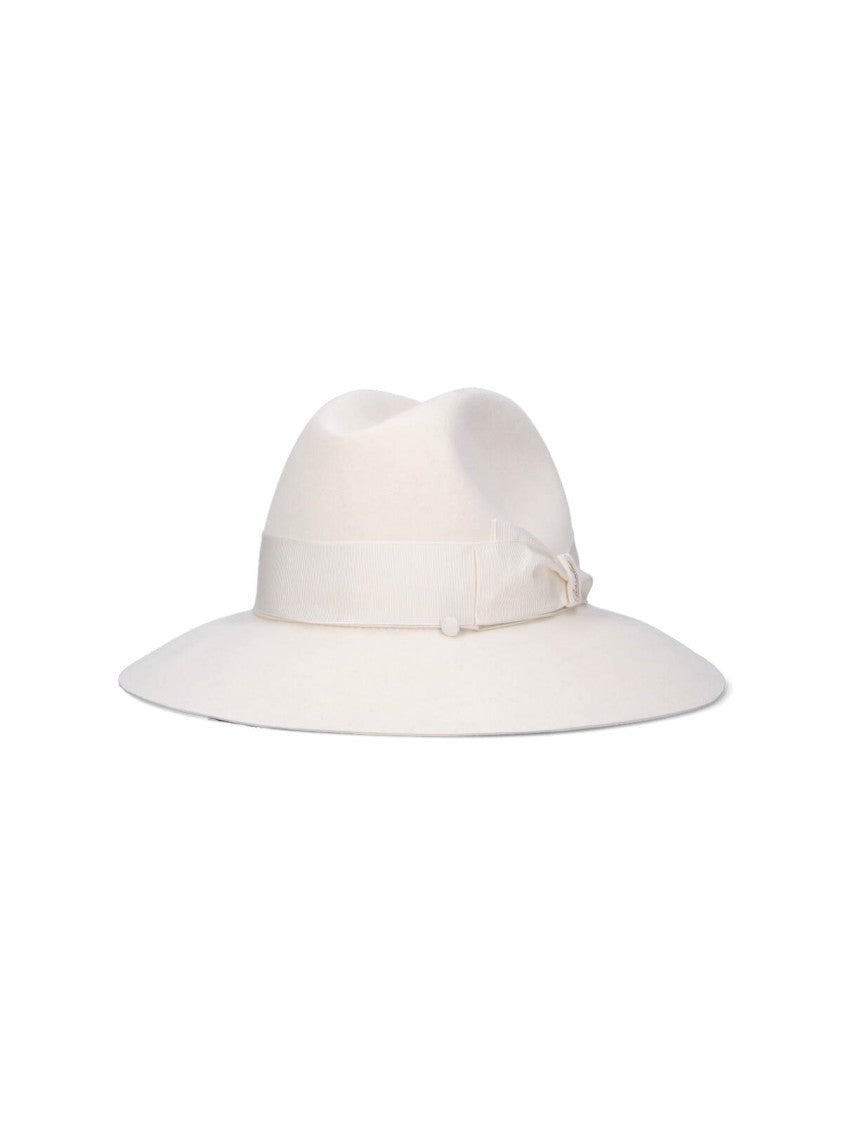 Borsalino Monica Hat – White