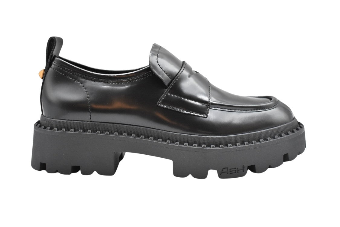 Ash Laced Flat Shoes With Design