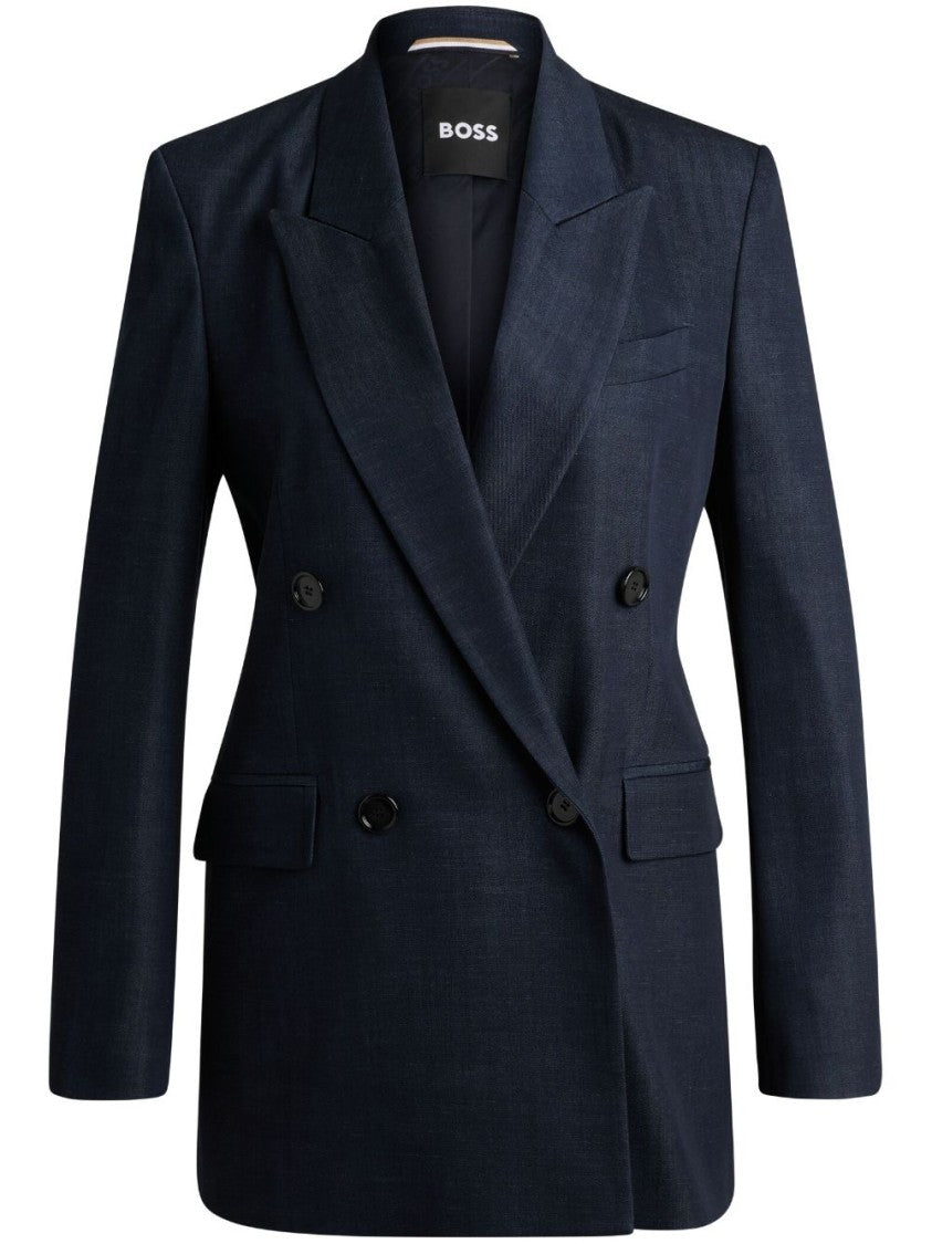 Boss Navy Blue Jaleto1 Jacket