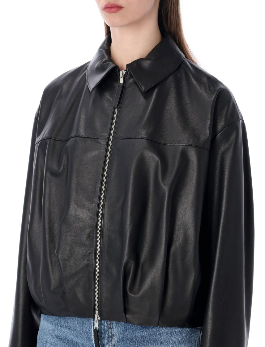 Sword Sword 6.6.44 Cropped Nappa Leather Bomber