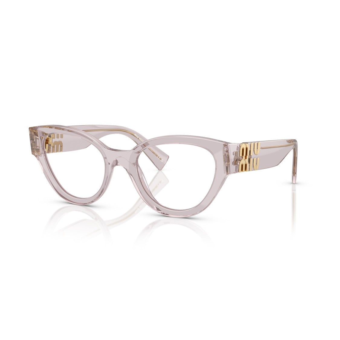 Miu Miu 0Mu 01Vv Translucent Acetate Cat-Eye Sunglasses