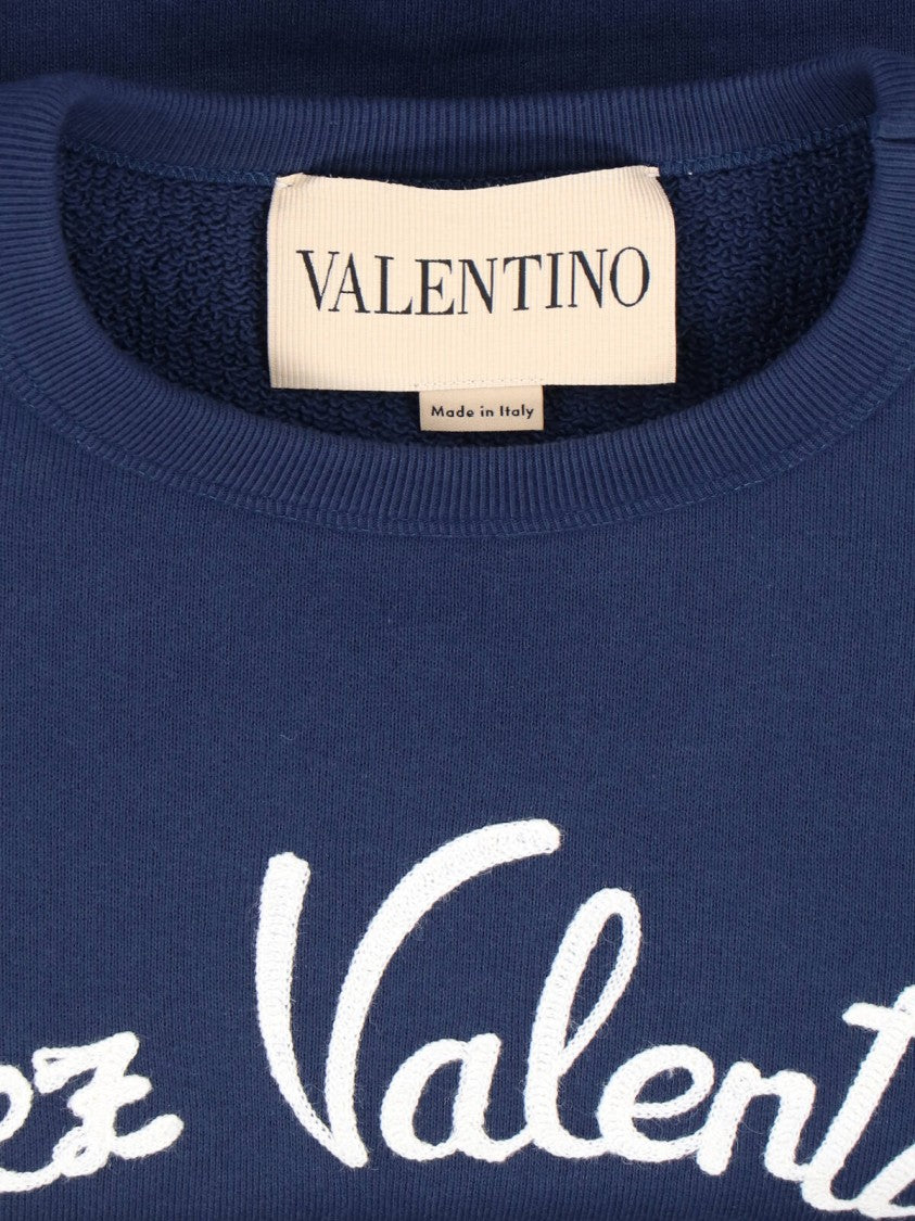 Valentino Chez Valentino T-Shirt – Navy