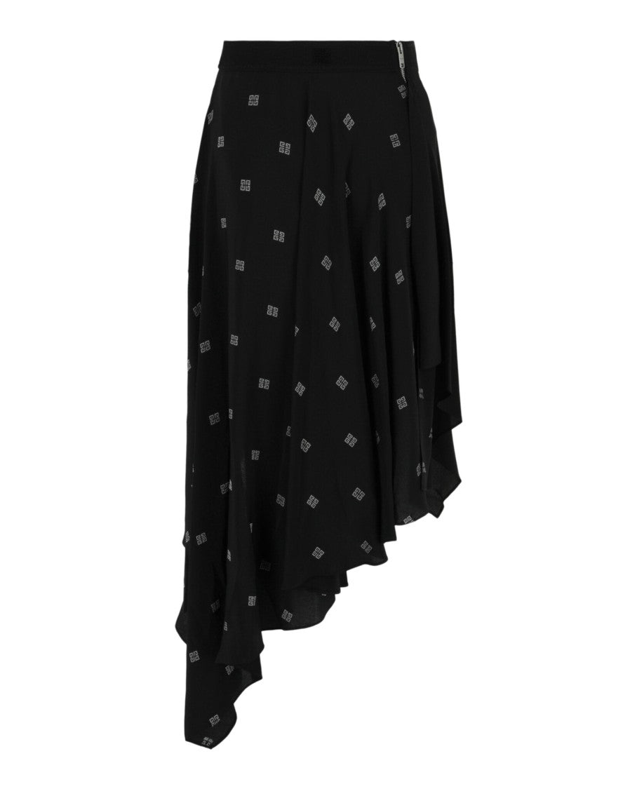 Givenchy 4G Asymmetrical Skirt