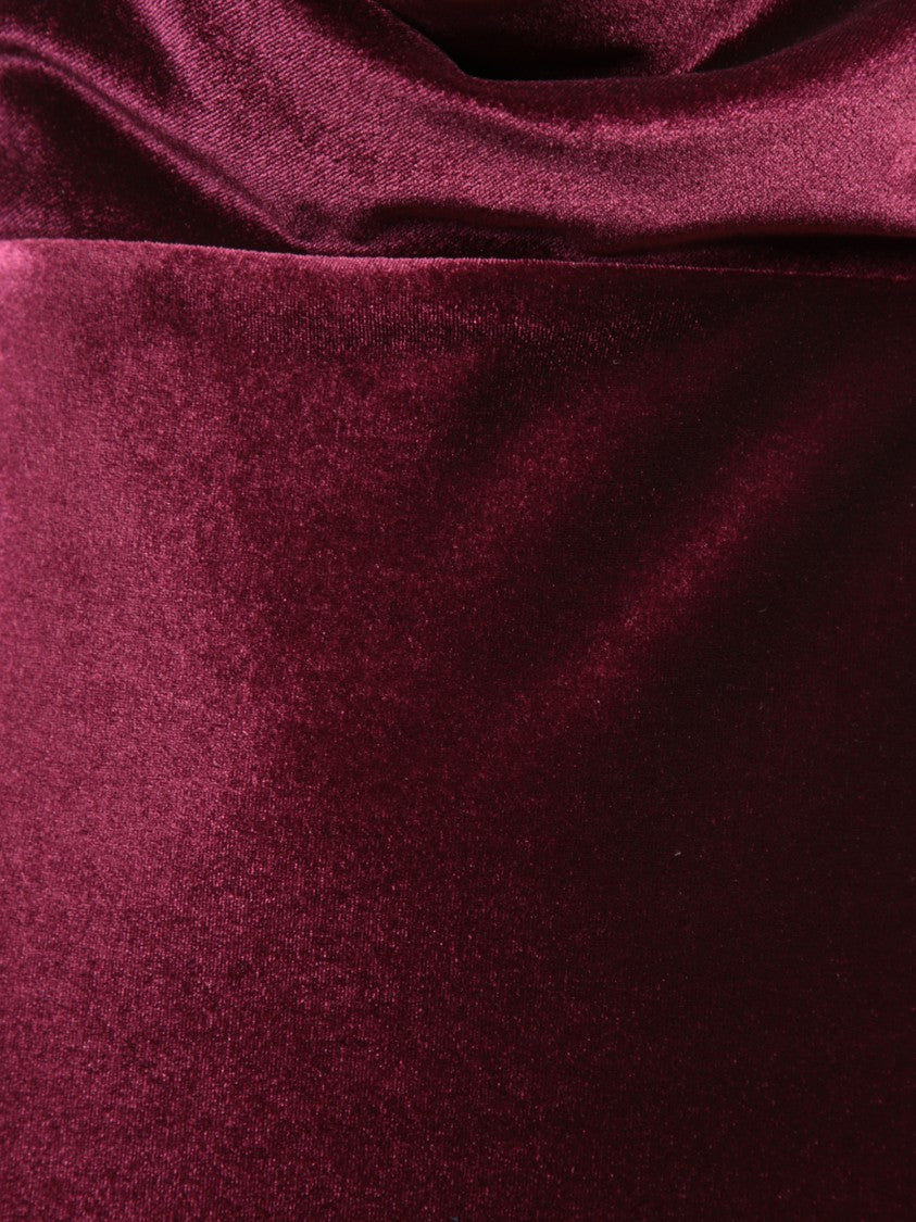 Blanca Vita Bordeaux Wrap Dress