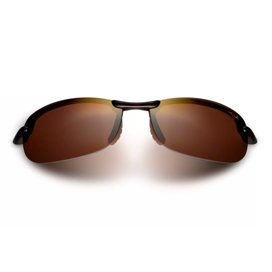 Maui Jim Makaha Rimless Sunglasses With Brown Gradient Lenses