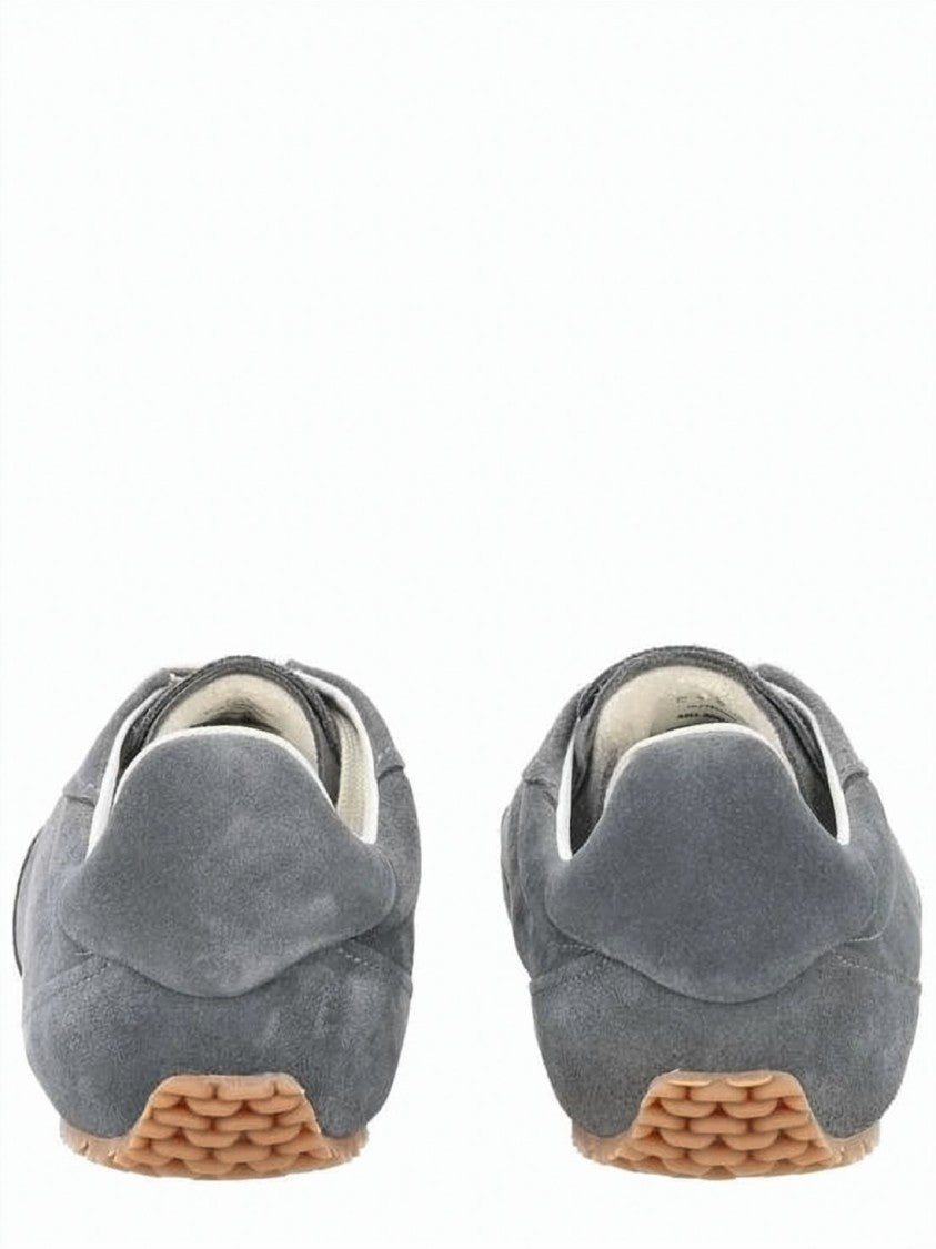 Axel Arigato Low-Profile Suede Sneakers With Gum Rubber Sole