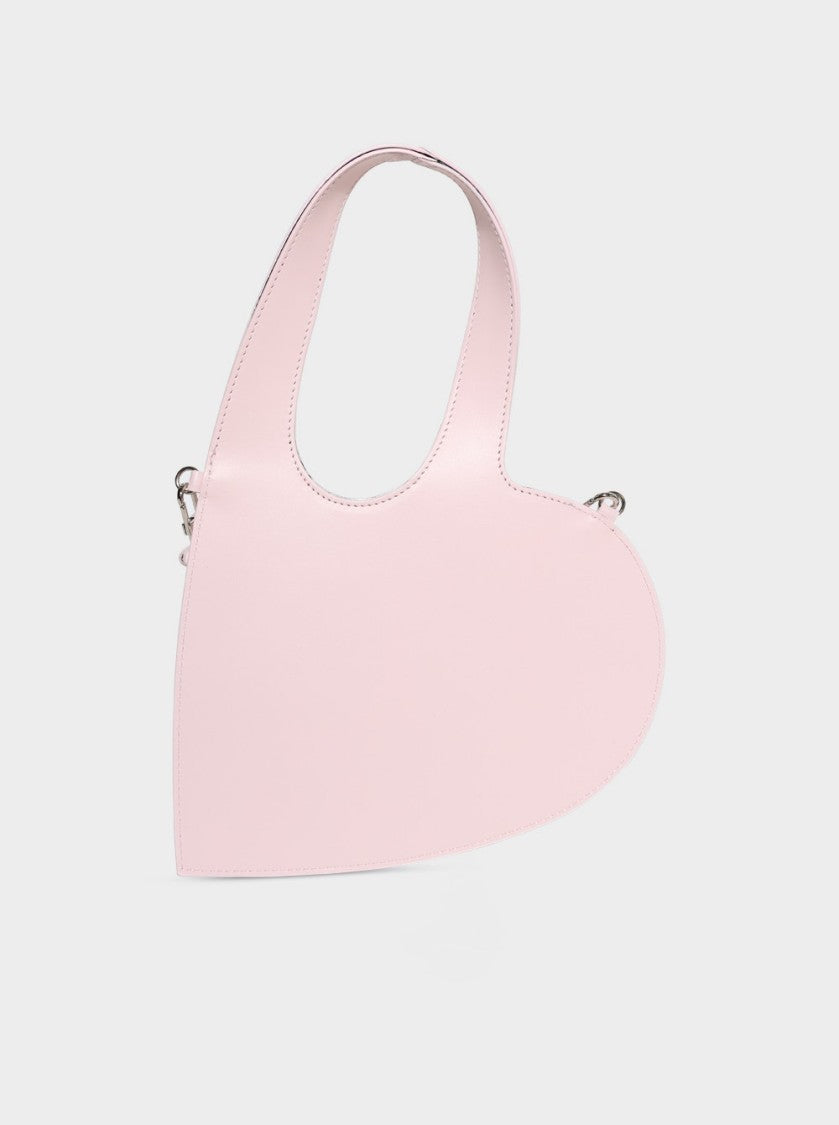 Coperni Crossbody Baby Heart Tote Bag Pink