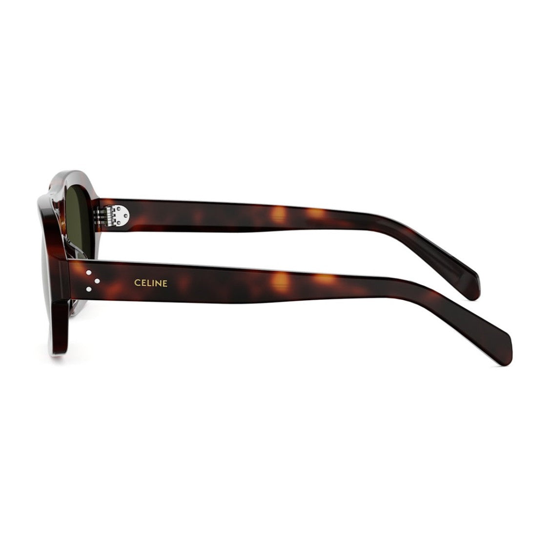 Celine Havana Three Dots Acetate Sunglasses