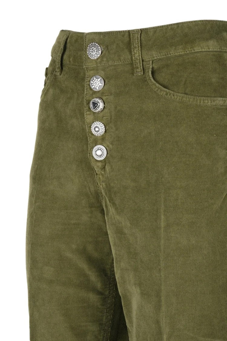 Dondup Koons Jewel Trousers Green