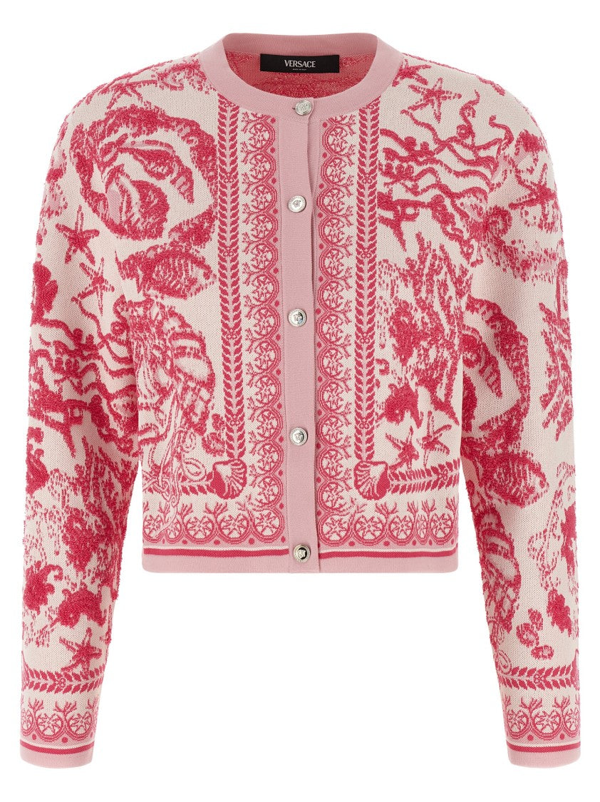 Versace 'Underwater Barocco' Cardigan