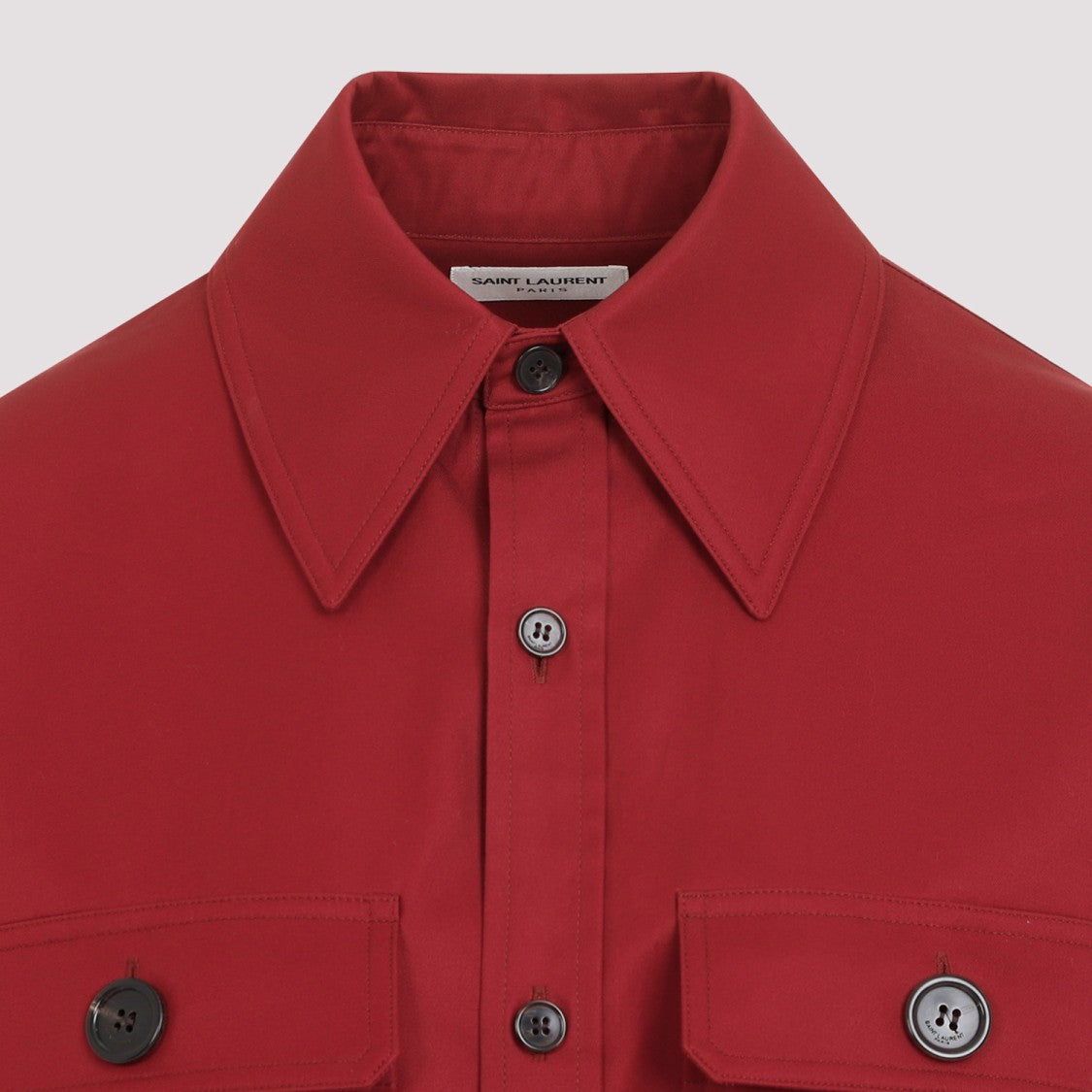 Saint Laurent Red Cotton Shirt