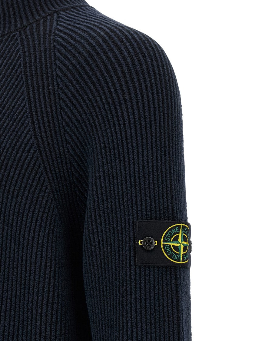 Stone Island Ribbed Cardigan