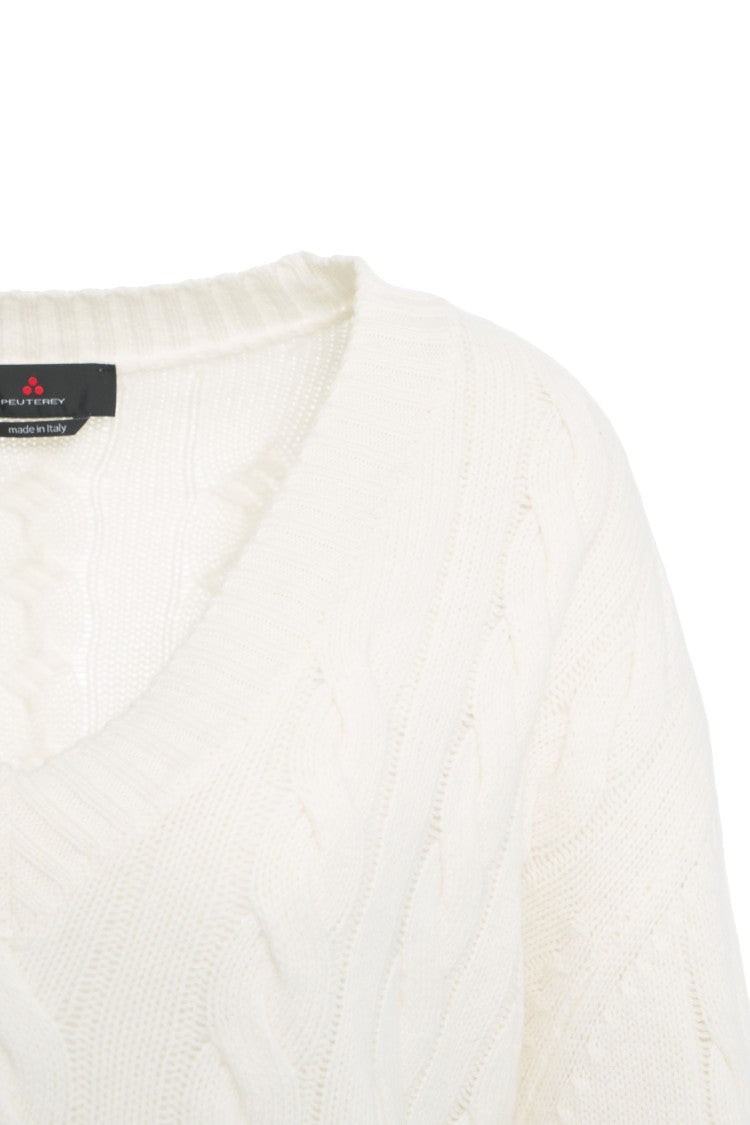 Peuterey Lapierre' Cable Knit Sweater