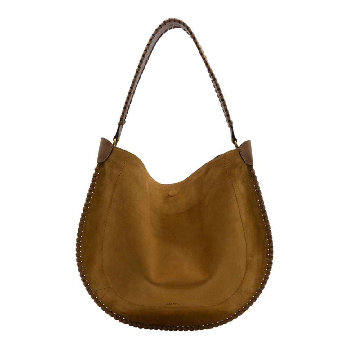 Isabel Marant Suede Shoulder Bag With Braided Detailing