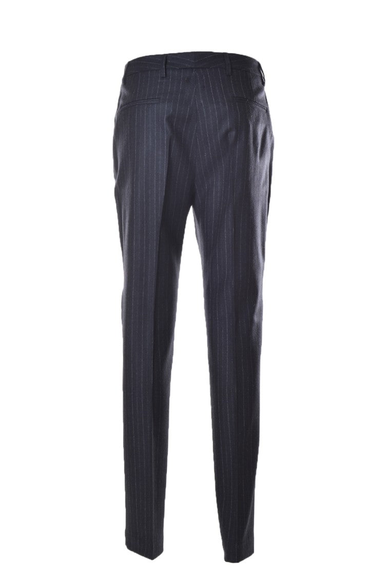 Tonello Tailored Wool And Cashmere Pinstripe Trousers