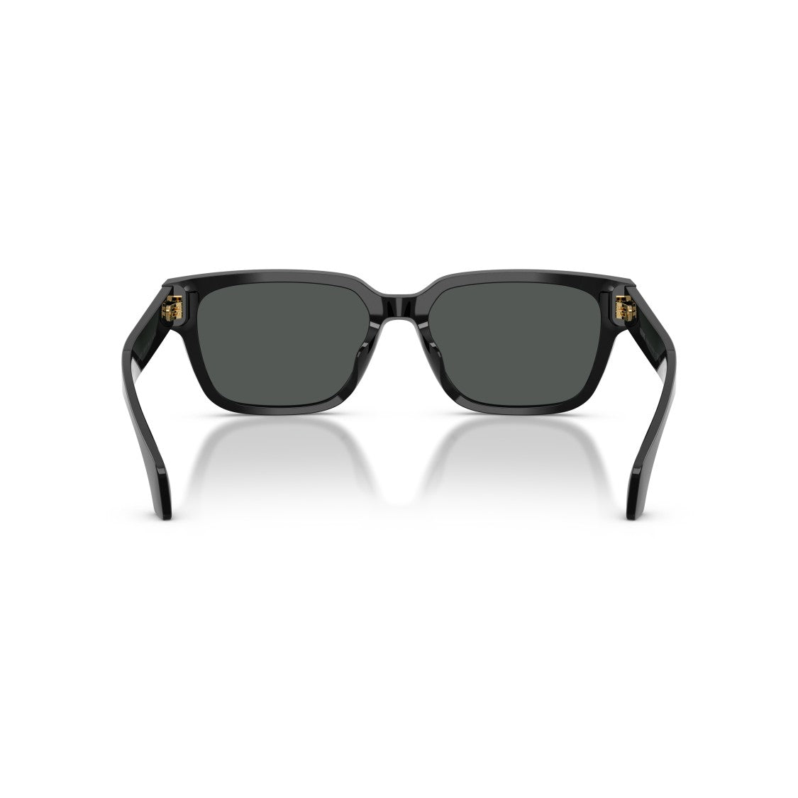 Versace 0Ve4513d Bold Black Rectangular Acetate Sunglasses