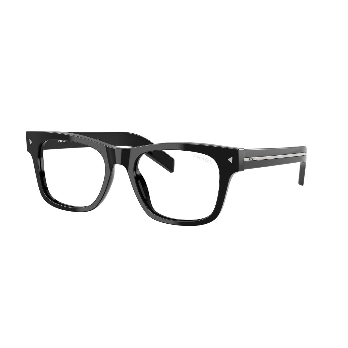 Prada 0Pr A17s Rectangular Acetate Frame Sunglasses