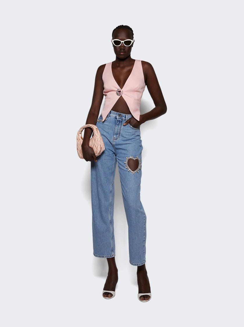 Paris Texas Lidia Slingback Sandal White Nappa Leather