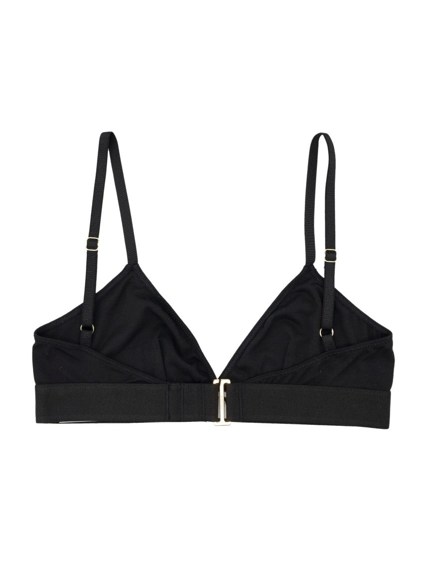 Tom Ford Signature Modal Bra With Gold-Tone Details