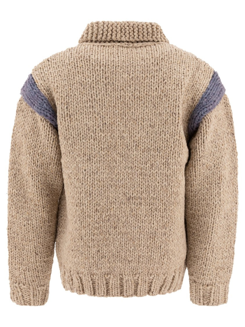 Visvim Relaxed Fit Hand-Knitted Cowichan Sweater By Visvim