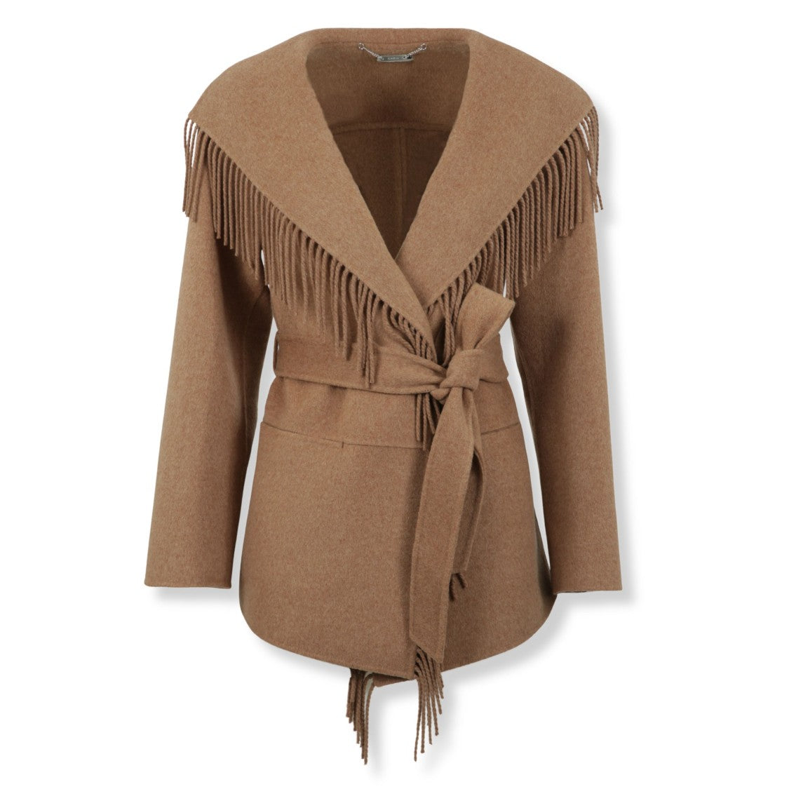 Simkhai Fringe-Detail Structured Jacket
