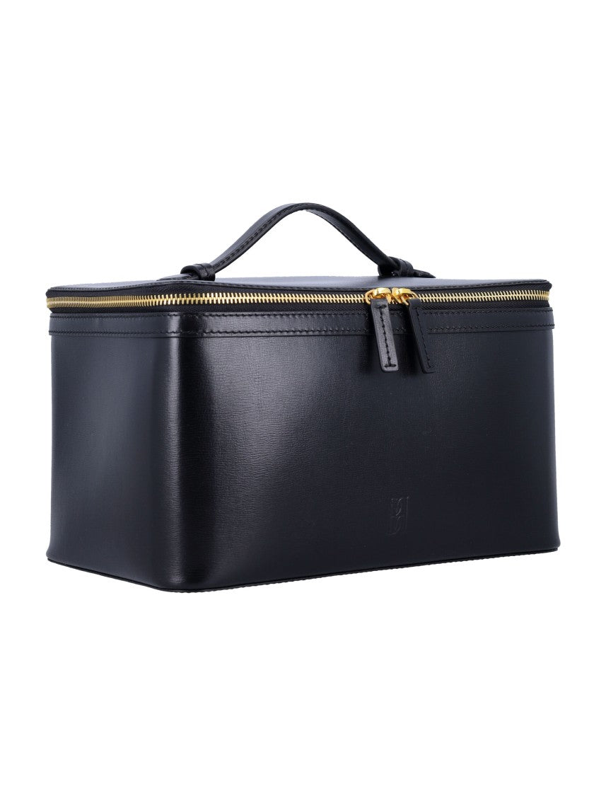 By Malene Birger Aya Beauty Top Handle Structured Black Beauty Case