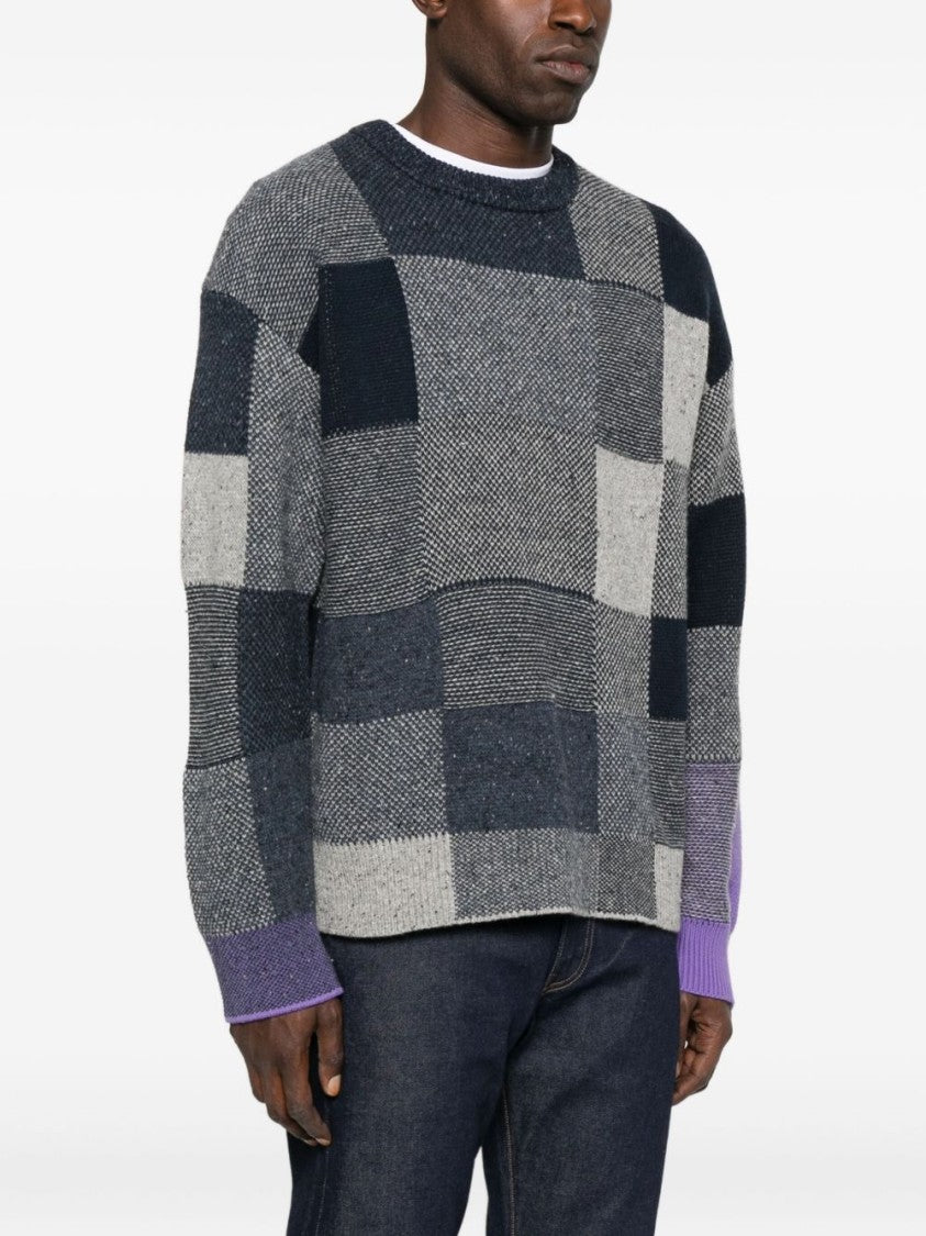 Paul Smith Patchwork Knit Sweater