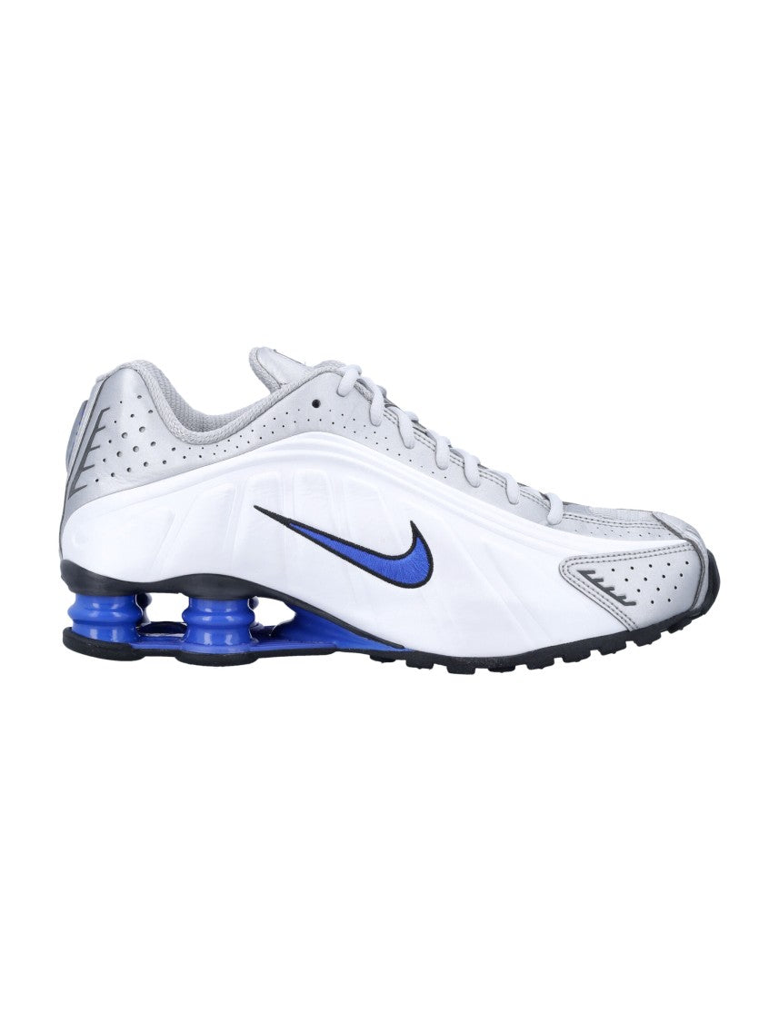 Nike Shox R4 Aerodynamic White Sneakers