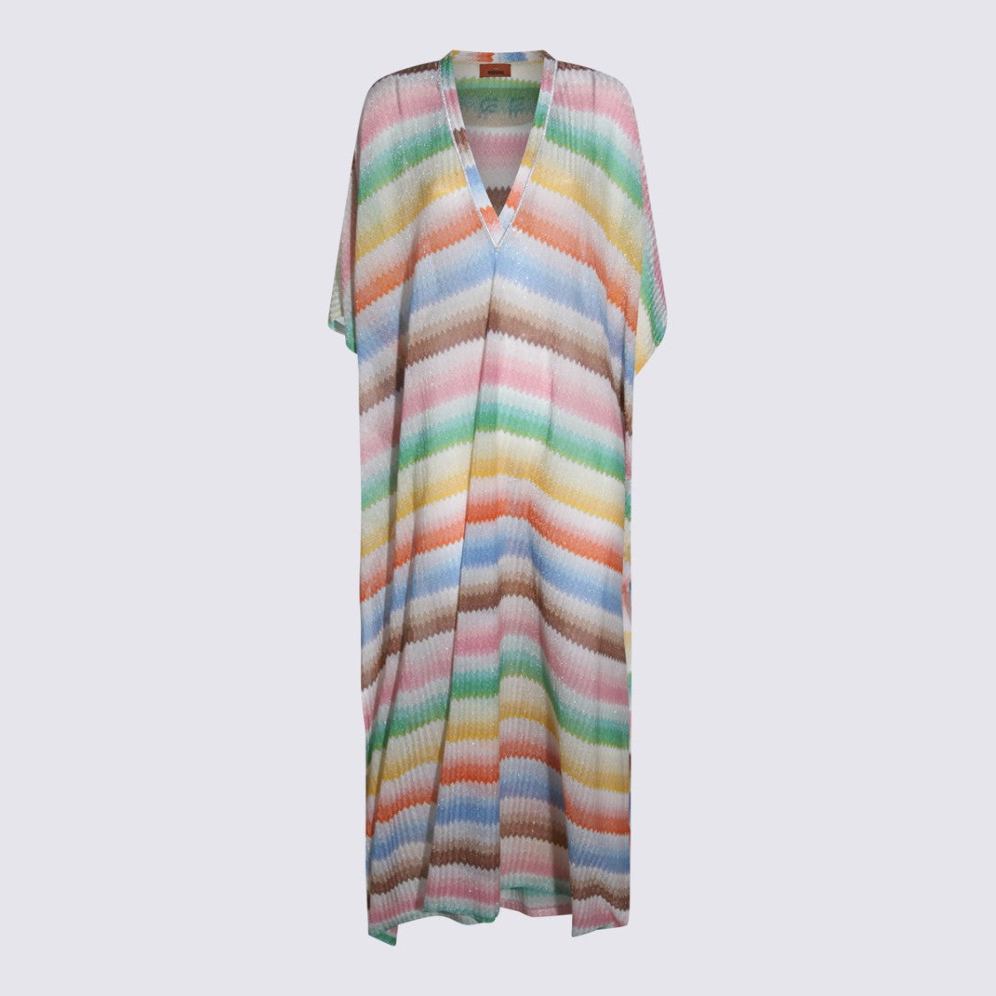 Missoni Zigzag Pattern Maxi Dress