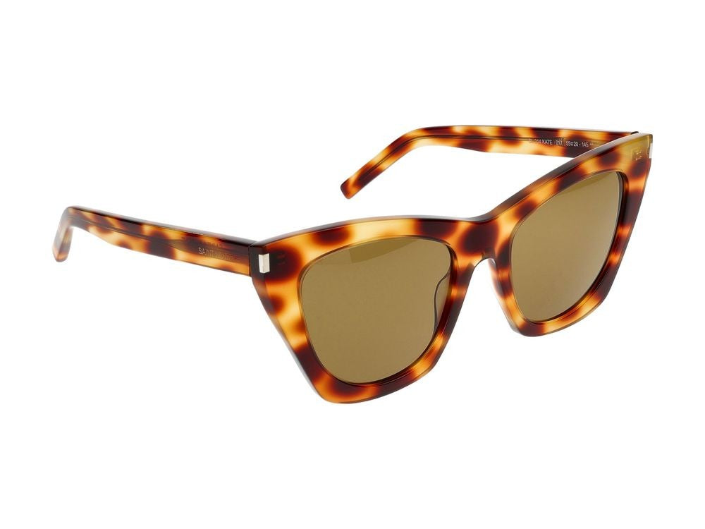 Saint Laurent Sunglasses Sl 214 Kate 017 Havana Brown 55/20/145