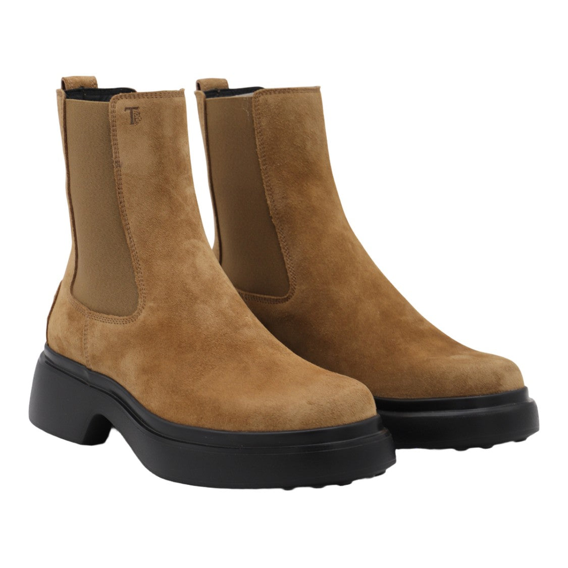 Tod's Chelsea Boots With Suede Upper And Sole