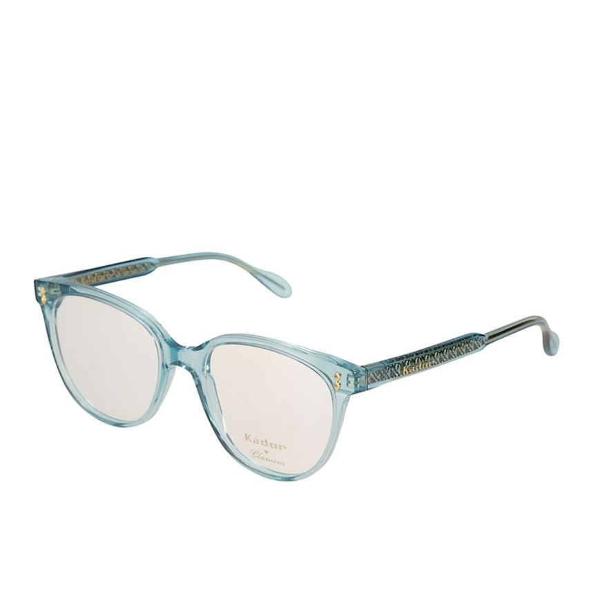 Kador Nikla Glamour Translucent Light Blue Cat-Eye Eyeglasses