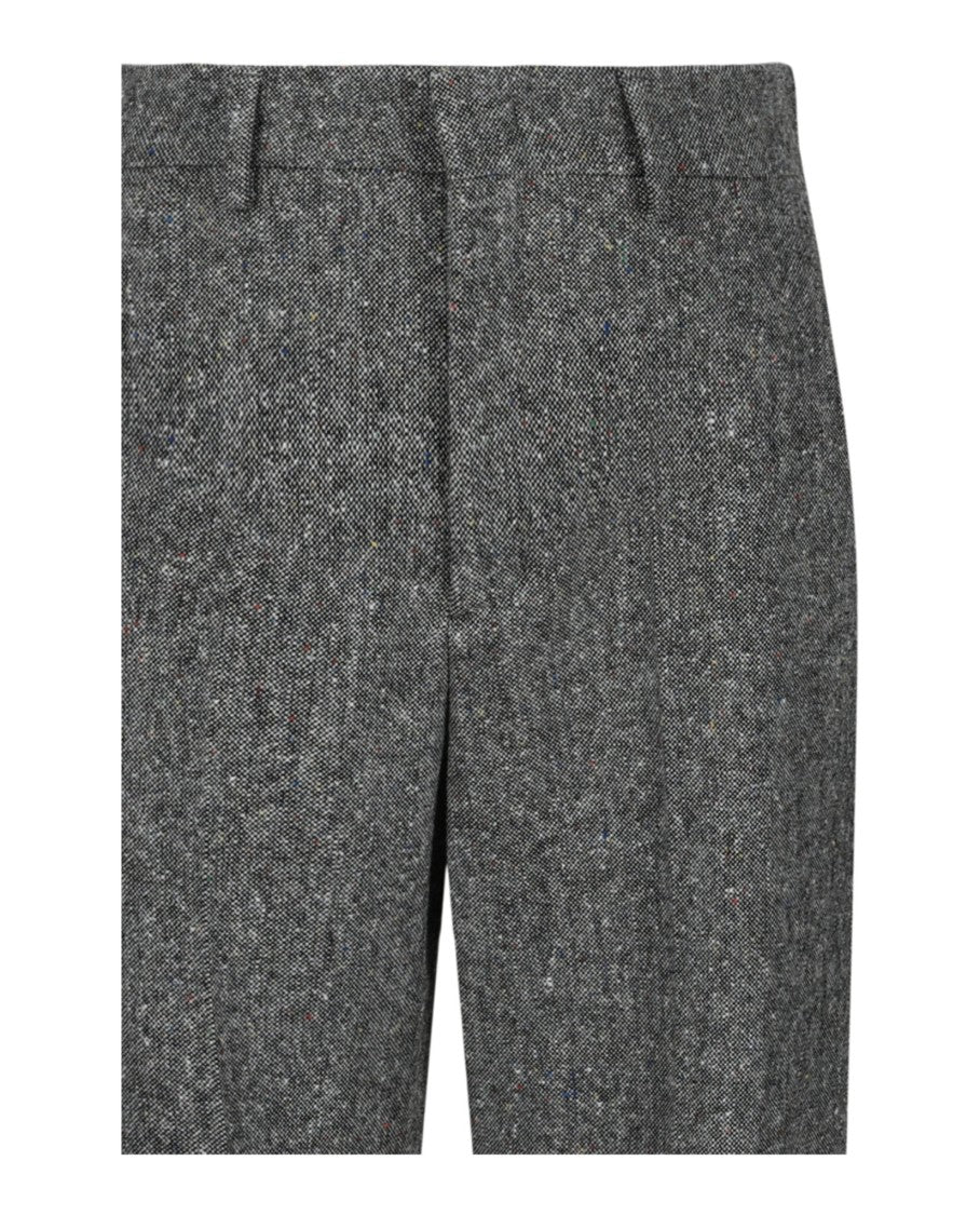 Valentino Wool Checkered Dress Pants