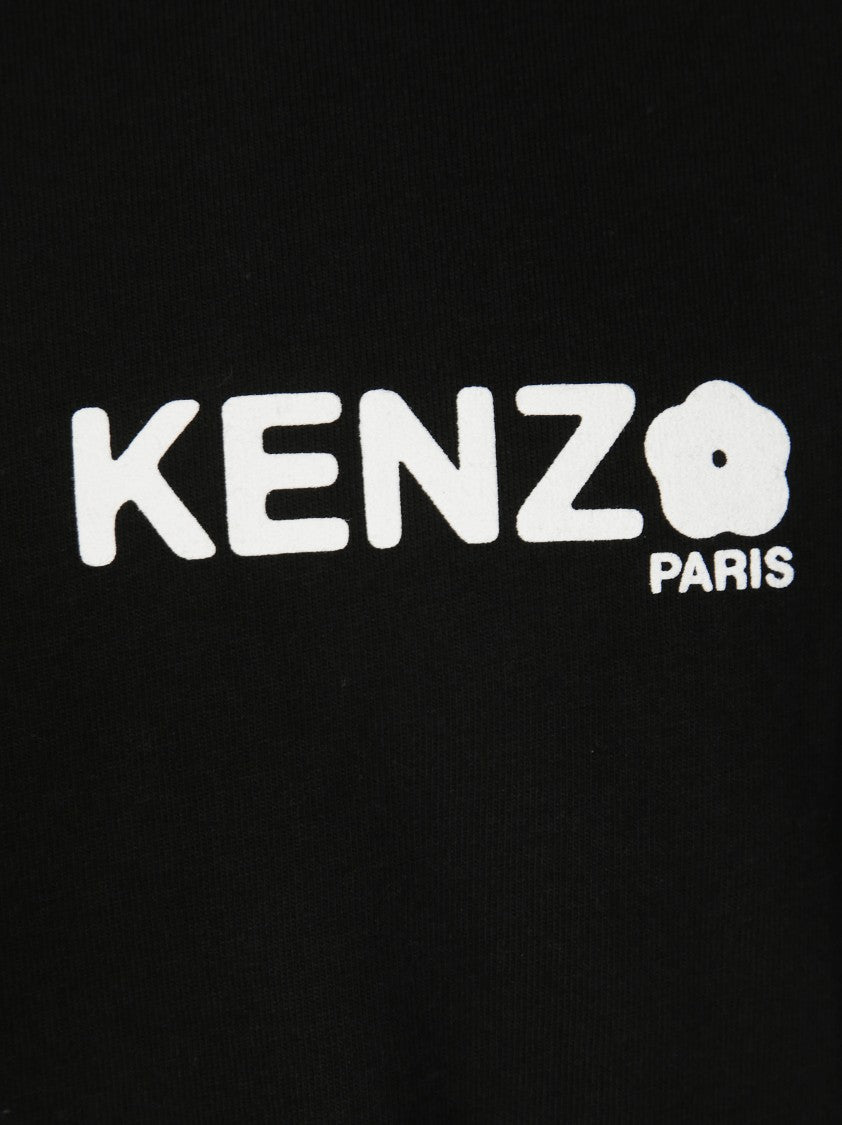Kenzo Relaxed-Fit Black Crew Neck T-Shirt