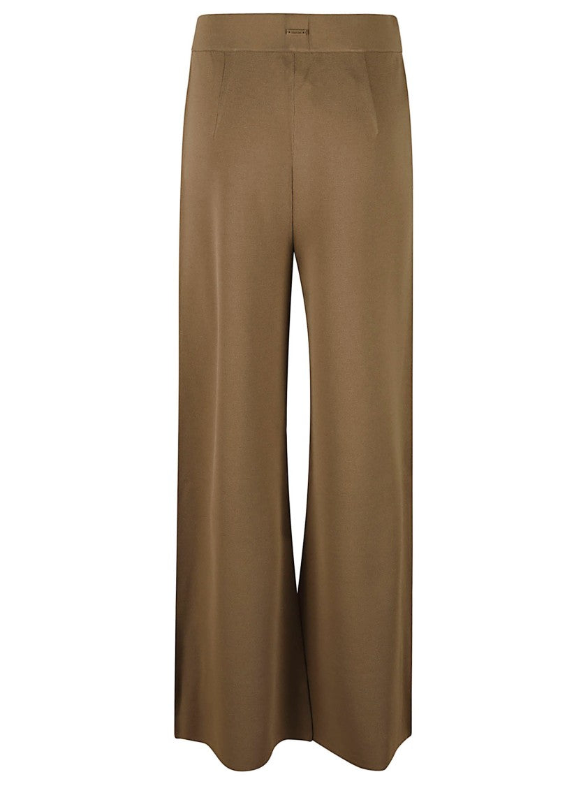 Max Mara Wide-Leg Pants With High Waistband And Relaxed Fit