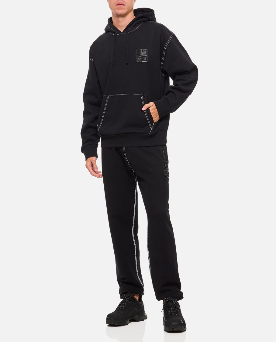 Givenchy Black Elastic Waist  Trackpant
