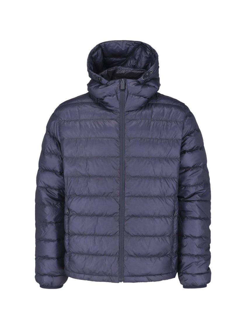Aspesi Blue Nelson Padded Hooded Jacket