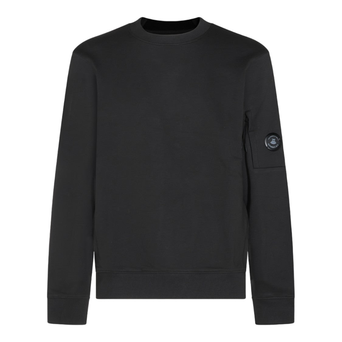 C.P. Company Black Patch Pocket Crewneck Sweater