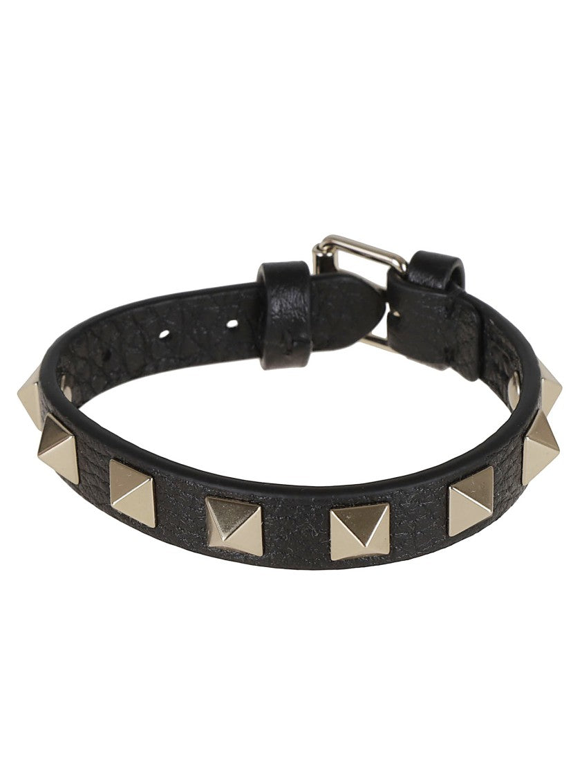 Valentino Garavani Textured Calfskin Bracelet