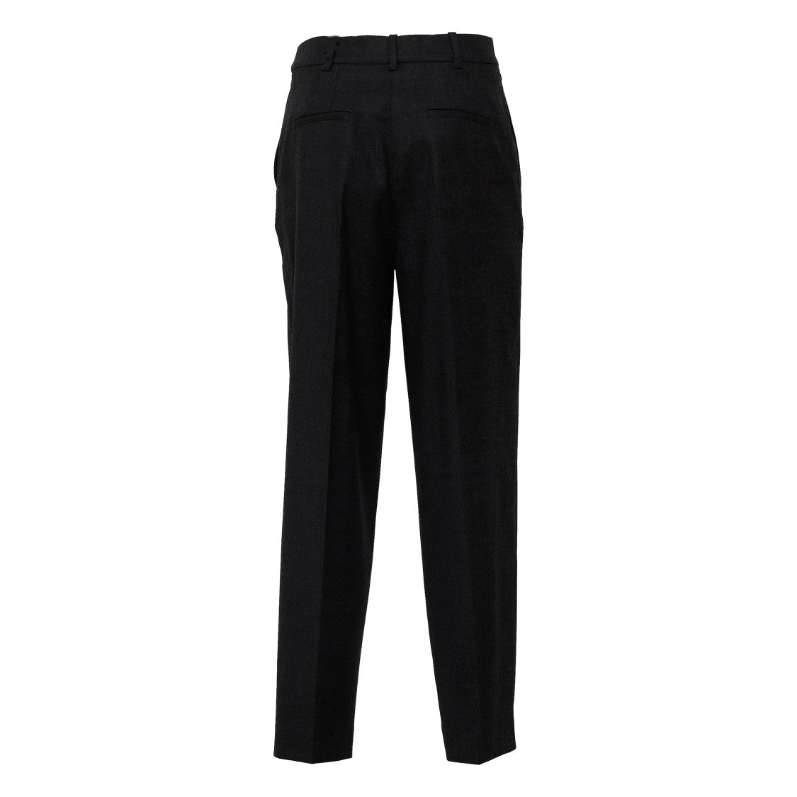 Parosh Melange Gabardine Straight-Leg Pants