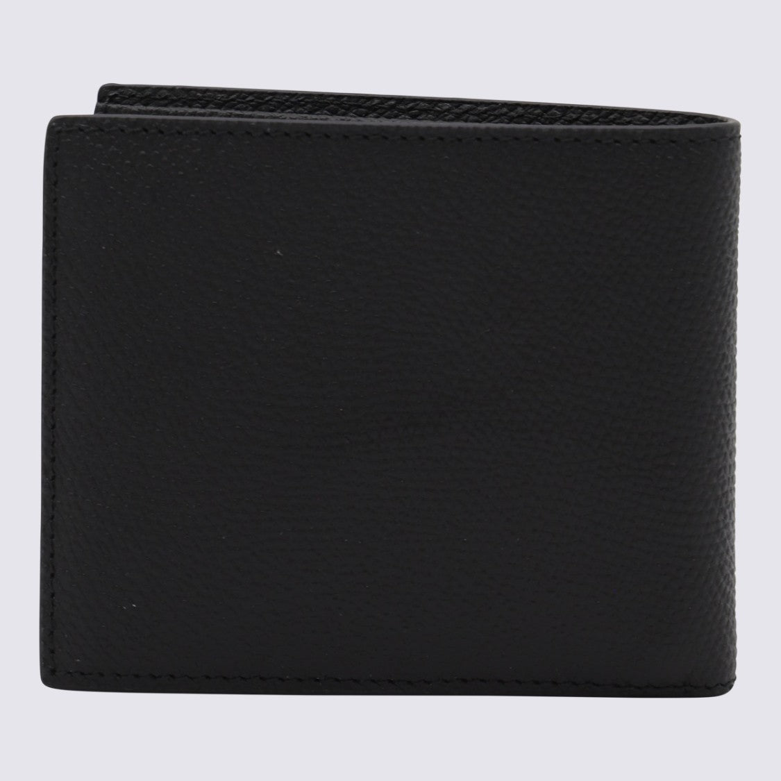 Valentino Garavani Textured Leather Wallet With Bellows Closure