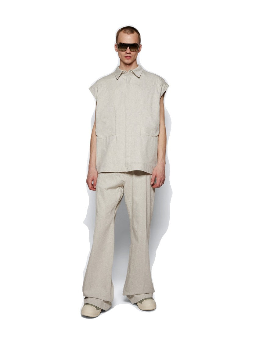 Rick Owens Sleeveless Jumbo Outershirt Dinge