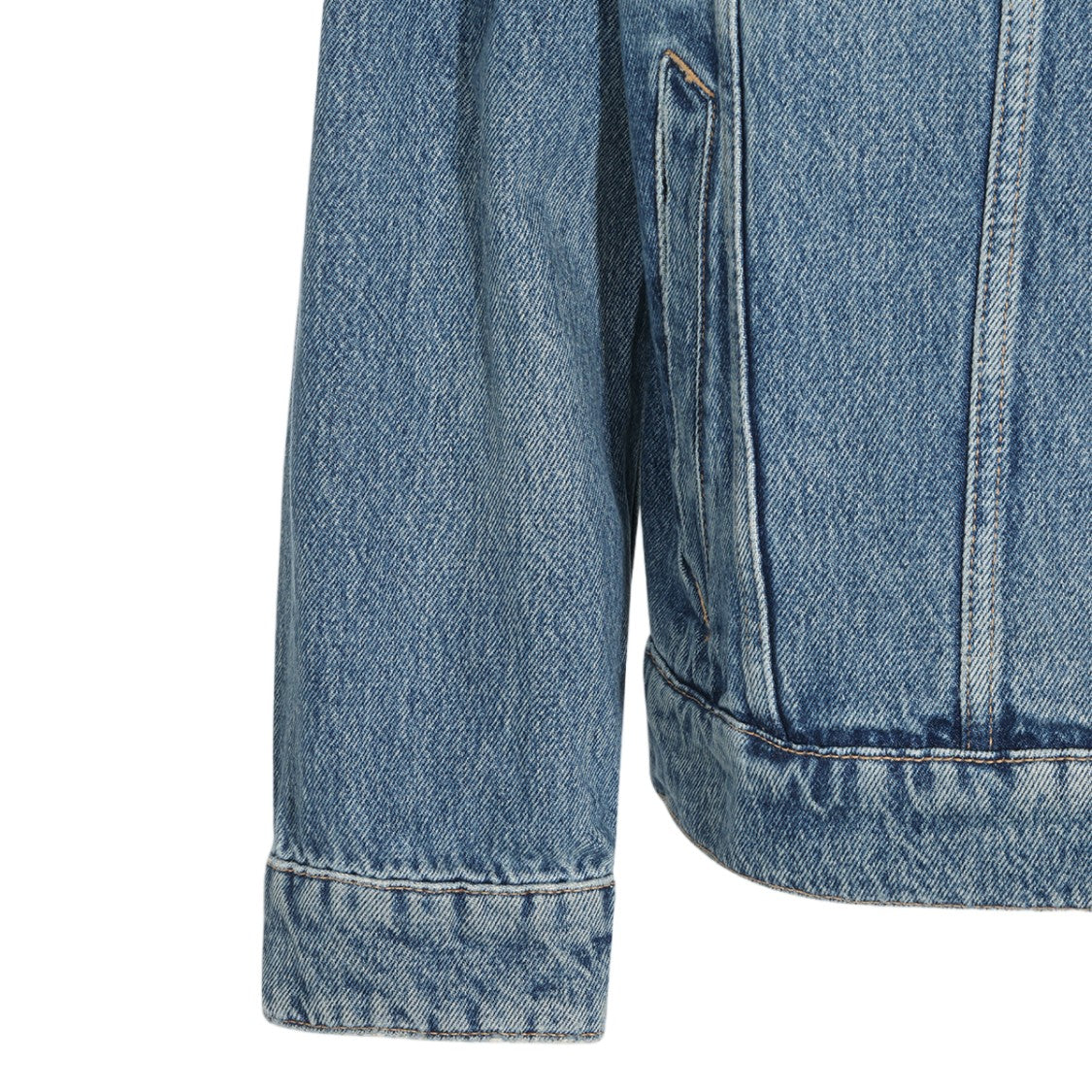Rag & Bone Medium Blue Flap Pocket Denim Jacket