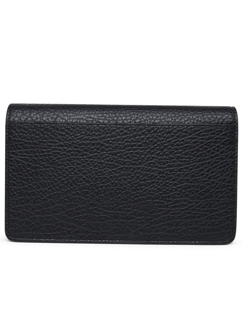 Maison Margiela Black Calf Leather Wallet