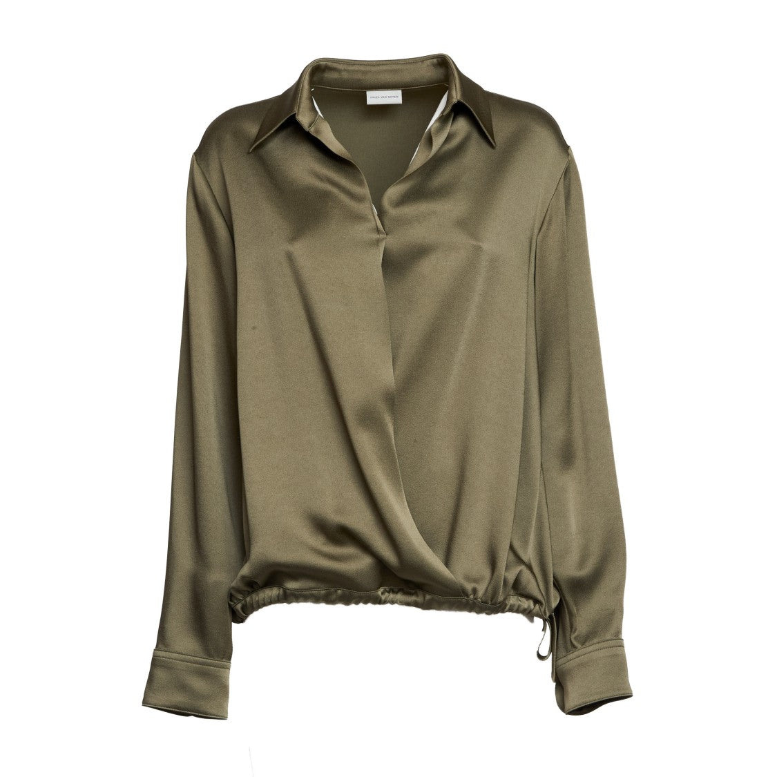 Dries Van Noten Soft-Fit V-Neck Long-Sleeved Shirt